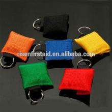 hot selling cpr mouth shield keychain