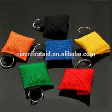 hot selling cpr mouth shield keychain
