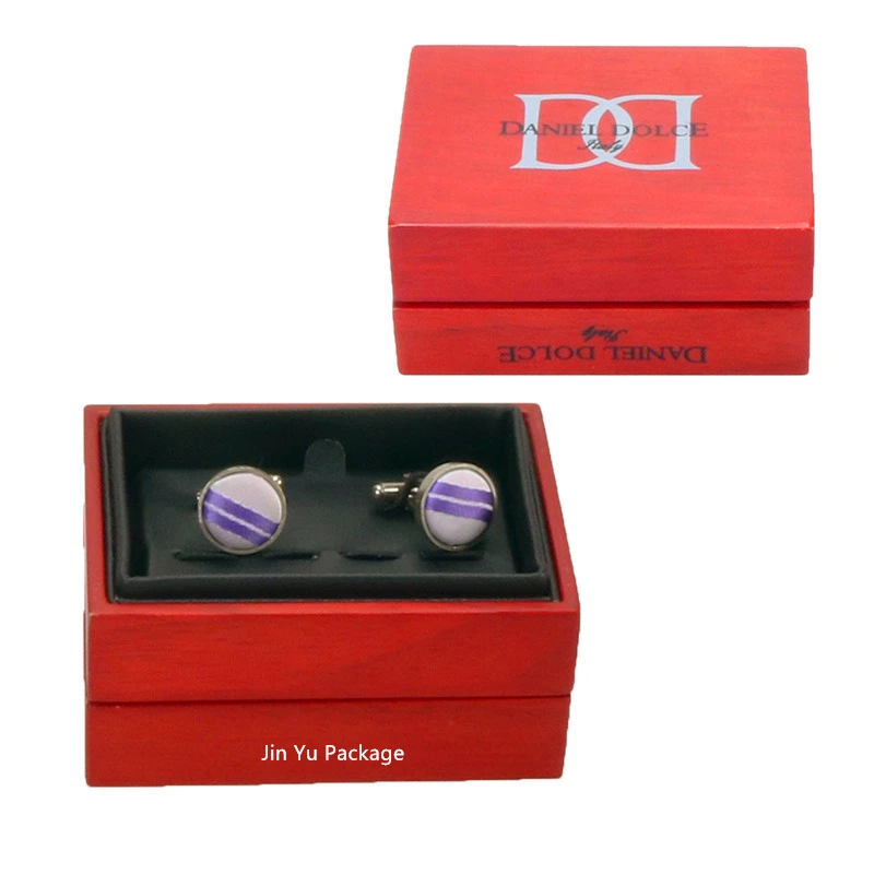 Elegant Handmade Hot Sale Gift Plastic Jewelry Cufflinks Packaging Boxes