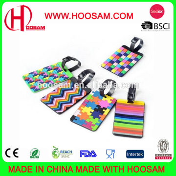 Hot Sale OEM luggage tag/custom luggage tag/PVC luggage tag