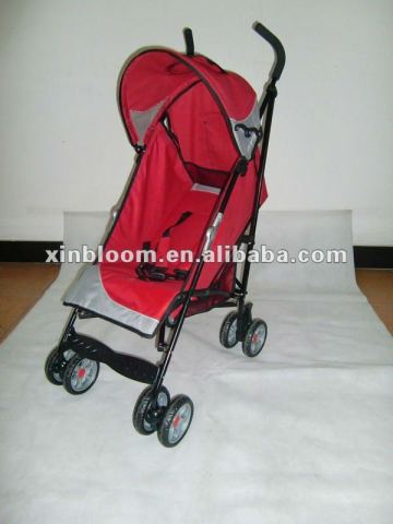 2014 front and real wheel have shock absorption stroller