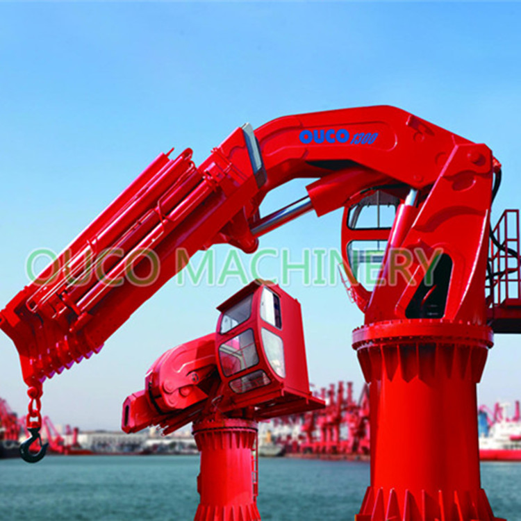 Heila Type 5T20M Foldable Boom Vessel Crane