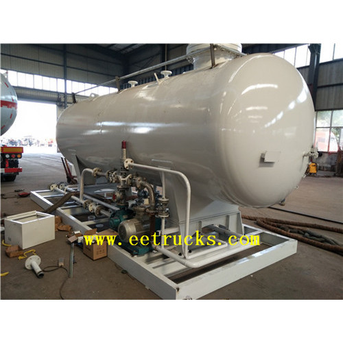 10cbm 5 MT Skid Mounted LPG Tanks