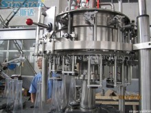 Glass Bottle Rinser Filler Corker 3in1 For Carbonated Wine