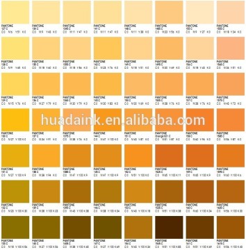 High quality, vivid colors and good price Pantone offset printing inks