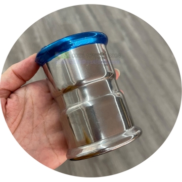 SS Press Fit Coupling 28mm Stainless Steel Straight Couplings Press Fittings
