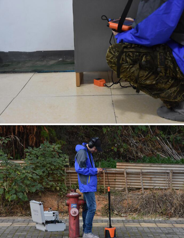 Underground water pipe locator home detector pipe locator leakage checking equipment