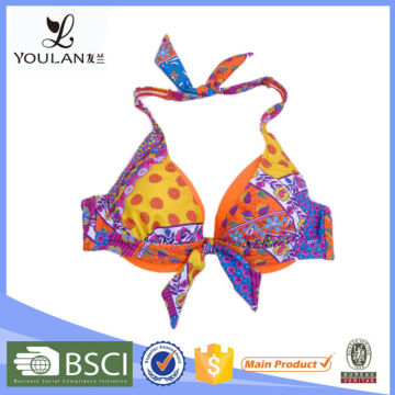 New Fashion Halter Tan Through Bikini For Women