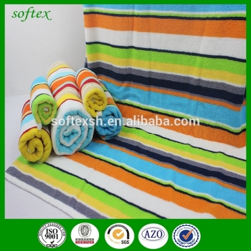 100 cotton rainbow towel set