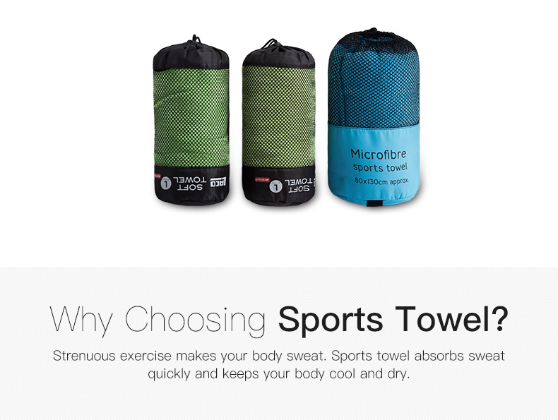 Portable sports towel