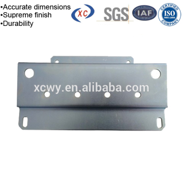 Custom metal fabrication zinc plating electronic instrument enclosures