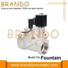 Air Blast Water Fountain Stainless Steel Solenoid Valve