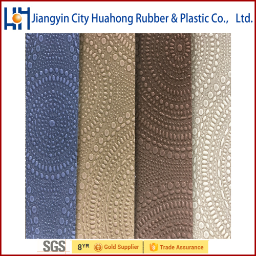 PVC artificial leather for decoration