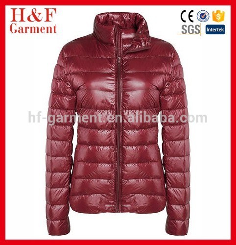 China hote sale lady jacket women down jacket