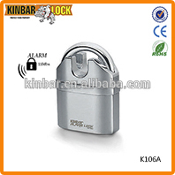 heavy duty alarm padlock