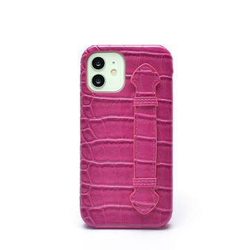 Custodia per cellulare in pelle alla moda per iPhone 12