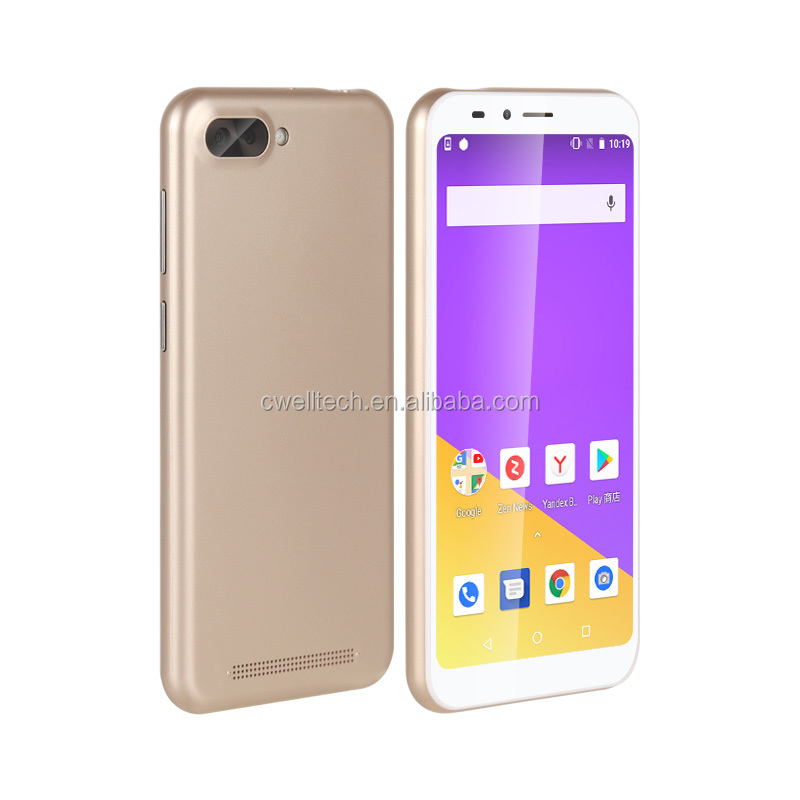 UNIWA M5503L 5.5 Inch Android 10.0 Triple Camera OEM Mobile Phone Quad Core NFC 4G LTE Android Smart Phone