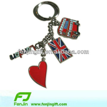 customized metal souvenirs key chain