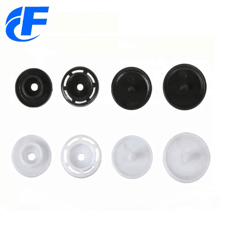 Custom Black Plastic Snap Button Fastener For Clothes