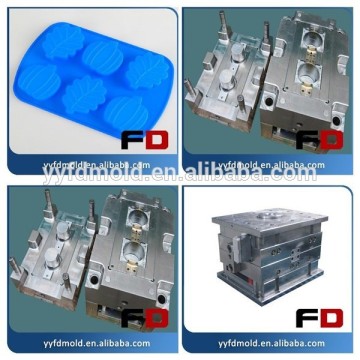 Silicon gel baking mold mold cavities/cavity/cheap cavity plastic injection mold