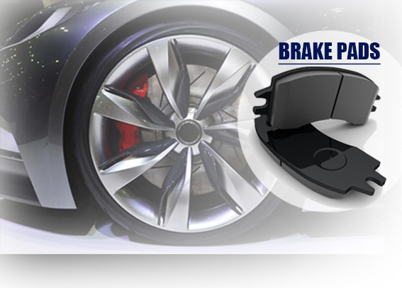 brake pad on car