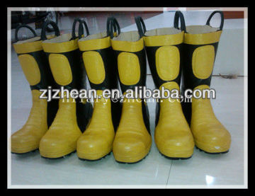 fire boots/fire fighting boots/fire resistant safety boorts/fire fighter boots