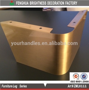 Furniture legs, Brass furniture bed legs parts, sofa/bed feet parts