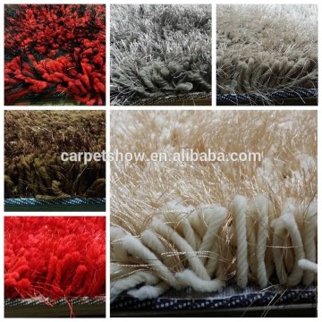 Washable tufted modern design rugs carpets shaggy