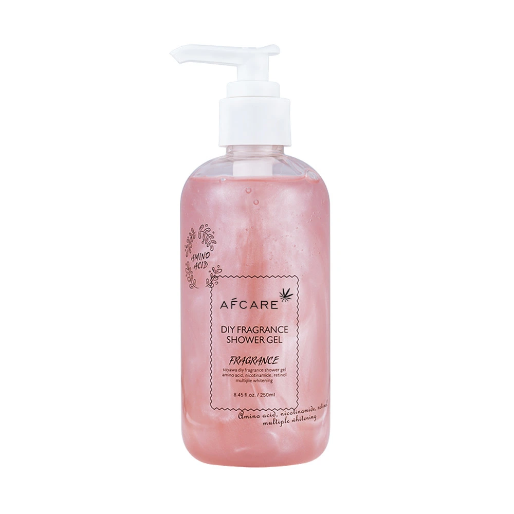 Smoothing Skin Skin Bleaching Rose Shower Gel Customer Request Vulcanice Mud Strawberry Shower Gel