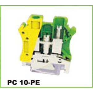 Aardingsschroefverbinding 10 mm2 Dinrail-aansluitblok