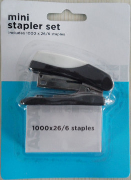 2014 mini plastic stapler