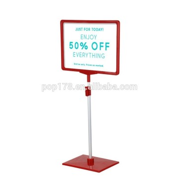 Price Ticket Frame Holder, Sign frame Holder, Price Ticket Frame