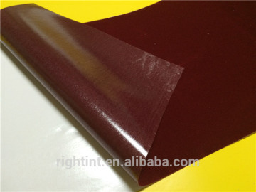 Self adhesive suede sticker for car body vinyl wrap