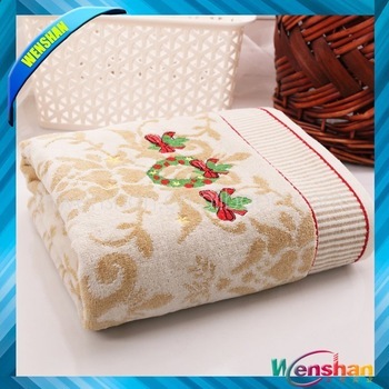 Christmas chilren cotton towel