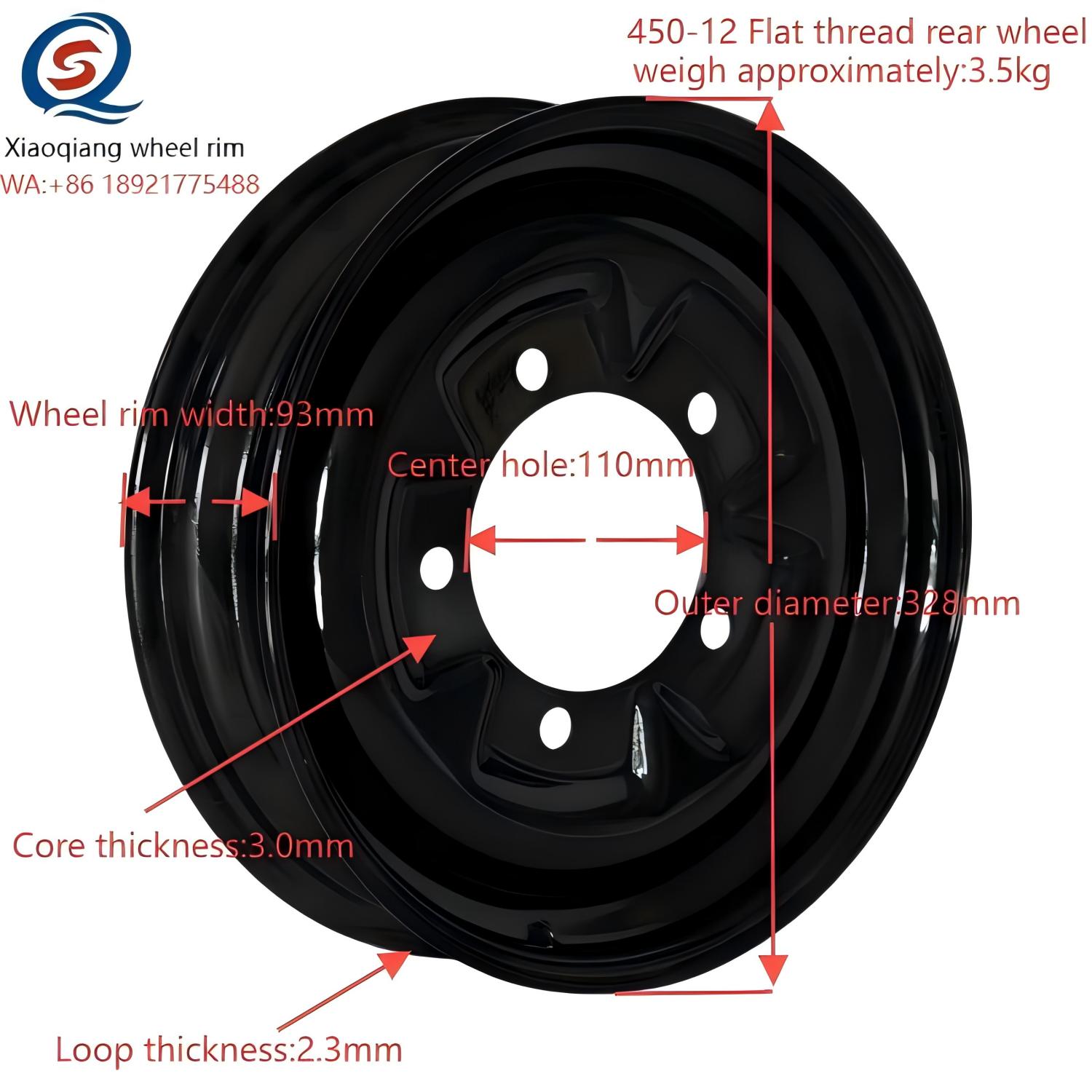 450-12 Pingsikou 450-12 rear pingsikou