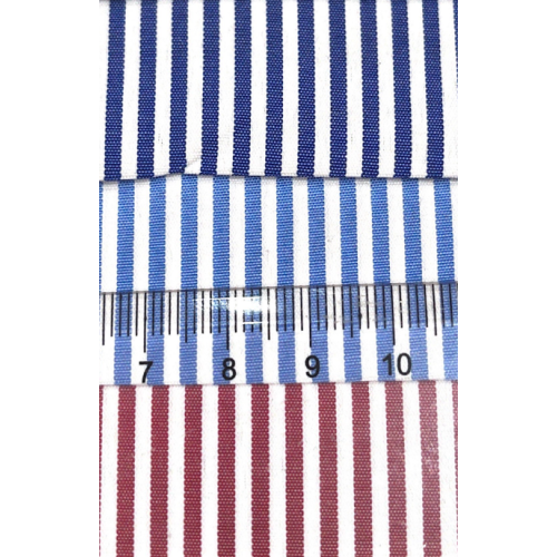 Thin polyester striped shirt