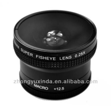 2015 hot sale!! Jollystar fisheye lens 52mm 0.25x fisheye lens for camera