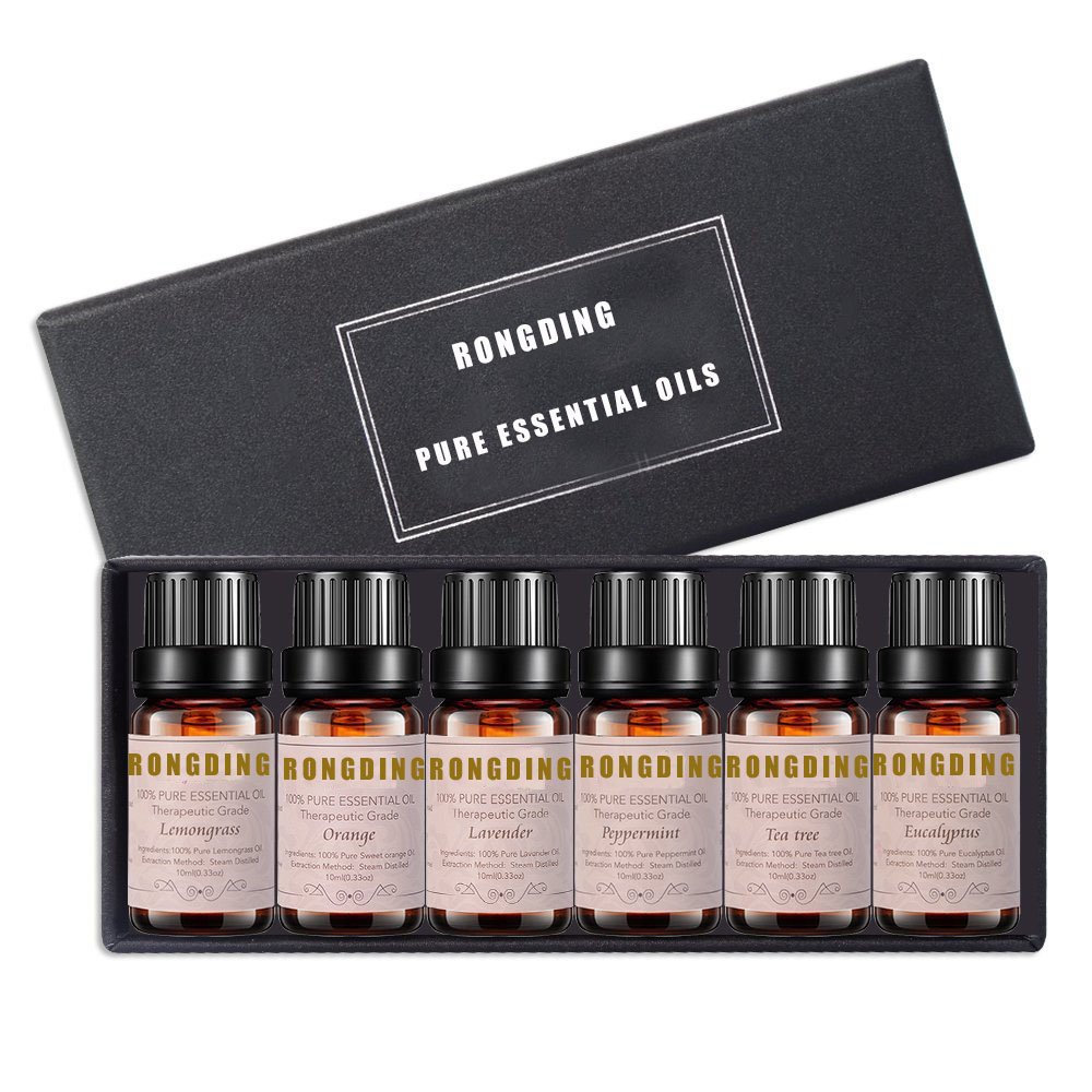 essential oil set floral for hair orbody