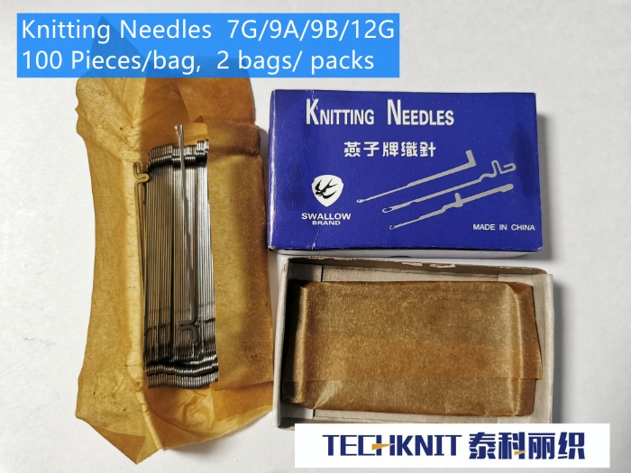 Hand Driven Flat Knitting Machine Needle 9A/9b/12g