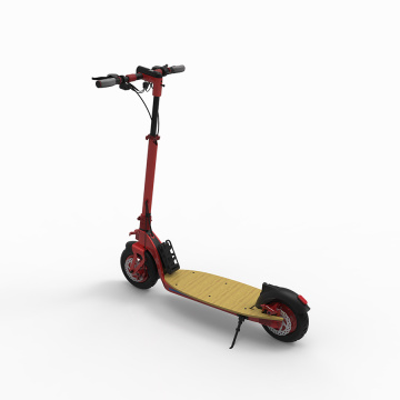 Deux lames de roues 10 adultes de scooter électrique pliable