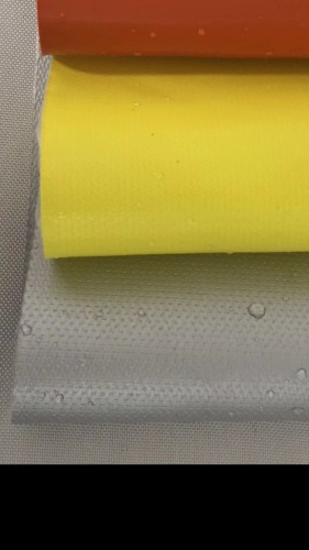 Tissu en fibre de verre enduit de silicone