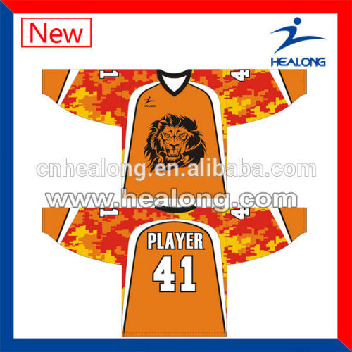 Sublimated Team Set Hockey Jerseys Ice Hockey Jerseys