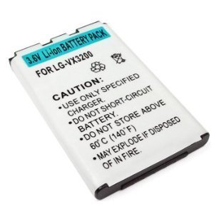 Lithium Ion Cell Phone Replacement Batteries For Lg Vx3200 / Vx6100