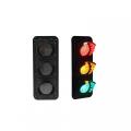 LED Circle Pedestrian Traffic Light With Timer