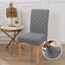 French Dining Chair Covers, Stretch Spandex Seat Covers for Sofa Chairs - Wedding Dinner Room