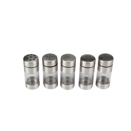 Stainless Steel Salt Pepper Shakers Set