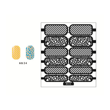 Airbrush Templates and Stencils for Nail Art