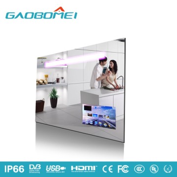 Waterproof mirror tv for bathroom