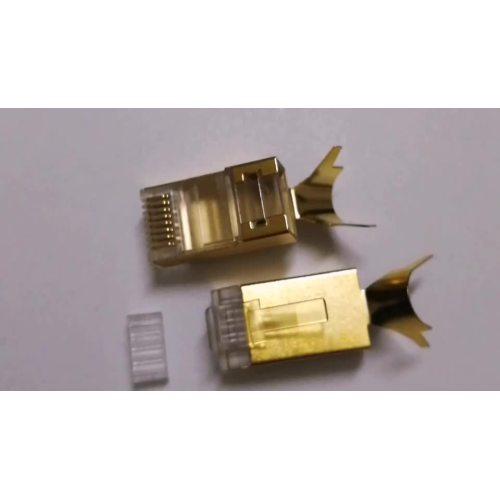 Cat7 rj45コネクタFTP CAT7モジュラープラグ