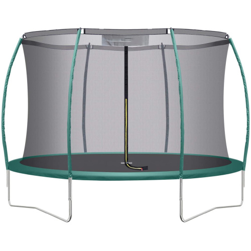 Garden anti fall trampoline with safety fence